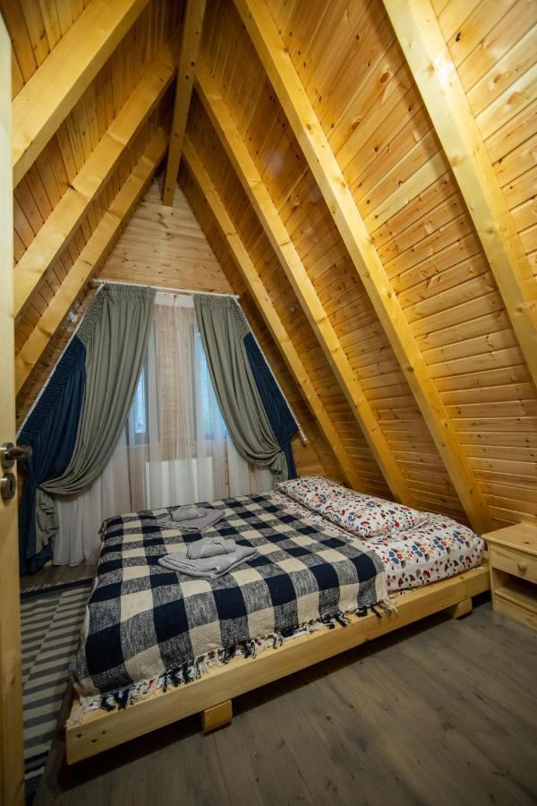 Catunul Din Podei A-Frame Dragoslavele Esterno foto